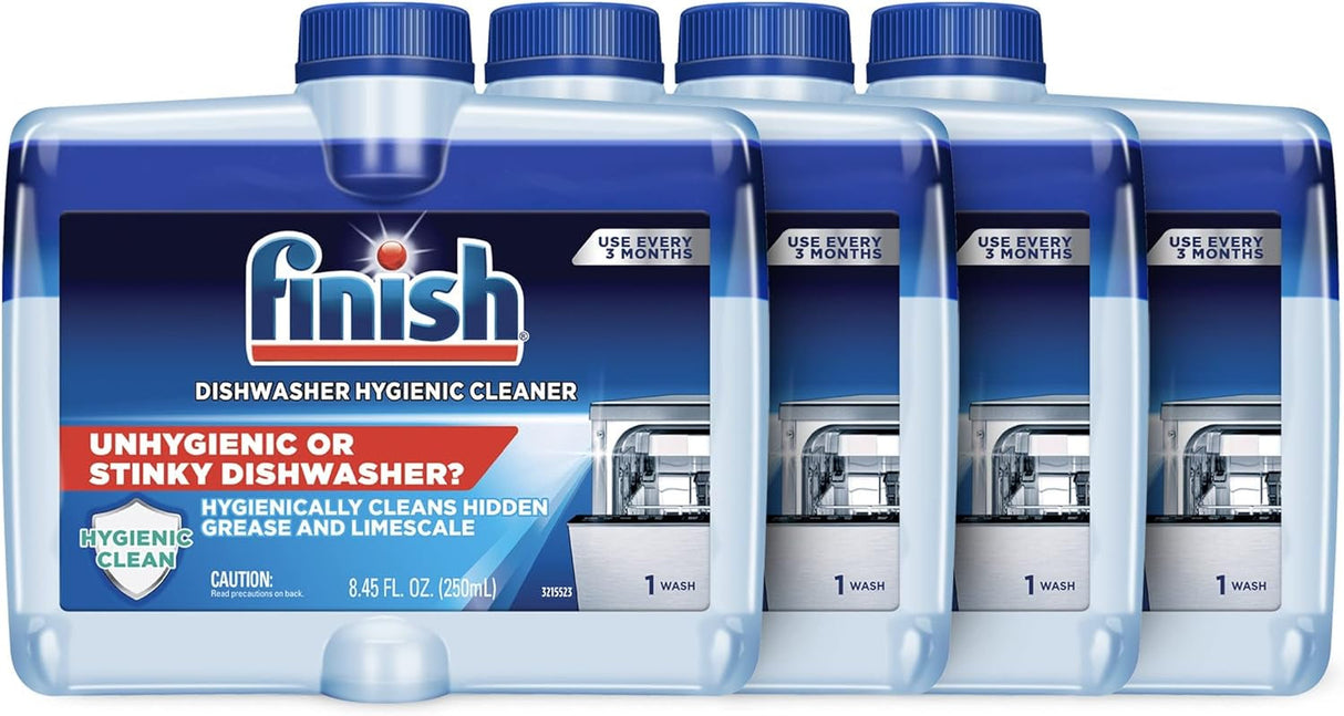 Finish Dual Action Dishwasher Cleaner: Fight Grease & Limescale, Fresh, 8.45Oz