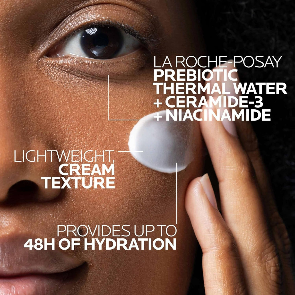 La Roche-Posay Toleriane Double Repair Face Moisturizer | Daily Moisturizer Face Cream with Ceramide and Niacinamide for All Skin Types | Oil Free | Fragrance Free