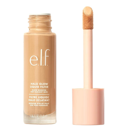 E.L.F. Halo Glow Liquid Filter, Complexion Booster for a Glowing, Soft-Focus Look, Infused with Hyaluronic Acid, Vegan & Cruelty-Free, 2 Fair/Light - Supply Center USA