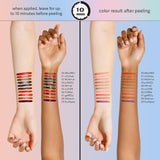 Sacheu Lip Liner Stay-N - Peel off Lip Liner Tattoo, Peel off Lip Stain, Long Lasting Lip Stain Peel Off, Infused with Hyaluronic Acid & Vitamin E, for All Skin Types, P-Inked