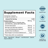 BB Company Provitalize | Probiotics for Women Digestive Health, Menopause, Joint Support | Sexy Midsection Curves, Bloat | Turmeric Curcumin Moringa | Packaging Vary | 60 Ct