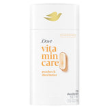 Dove Vitamincare+ Aluminum Free Deodorant Stick Coconut & Shea for 72H Odor Protection Breathable Deodorant for Women 2.6 Oz