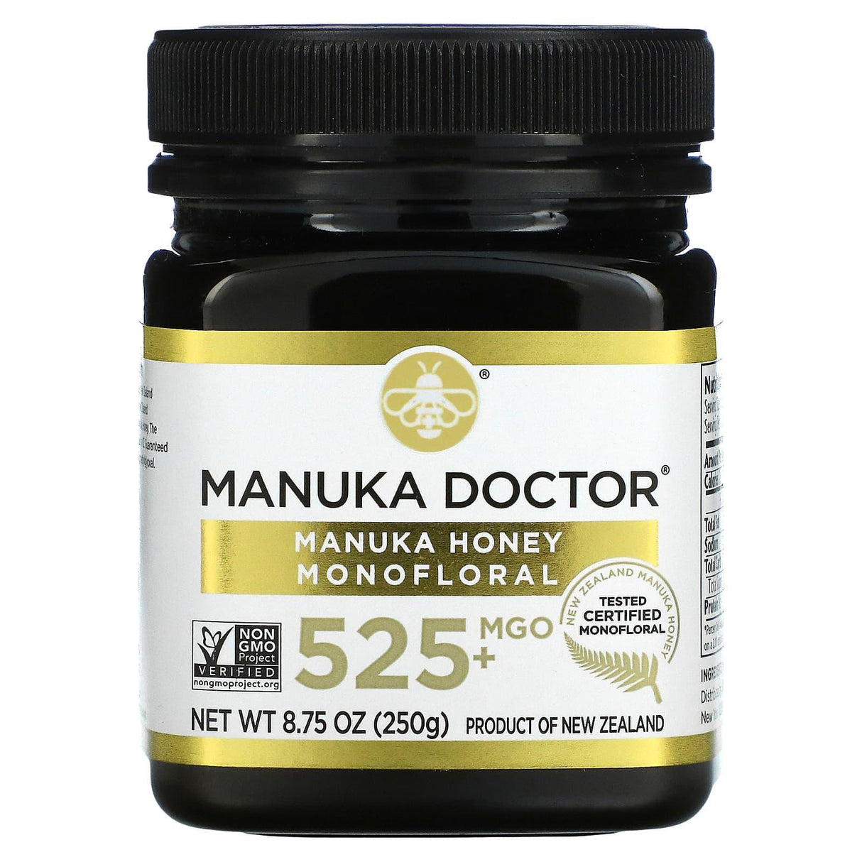 Manuka Doctor, Manuka Honey Monofloral, MGO 725+, 8.75 oz (250 g) - Supply Center USA