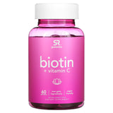 Sports Research, Biotin + Vitamin C, Natural Berry, 60 Gummies - Supply Center USA