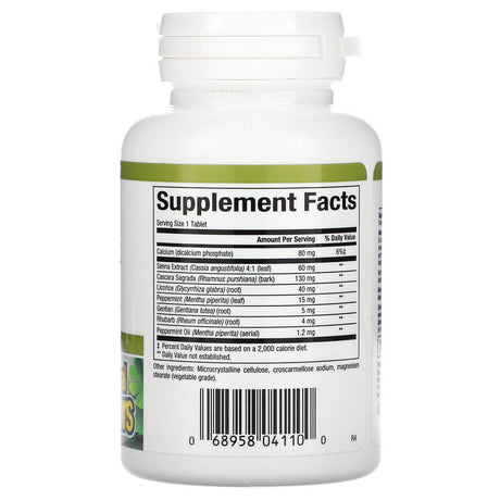 Natural Factors, Ultra-Lax, Herbal Formula, 90 Tablets - Supply Center USA