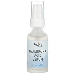 Reviva Labs, Hyaluronic Acid Serum, 1.0 fl oz (29.5 ml) - Supply Center USA