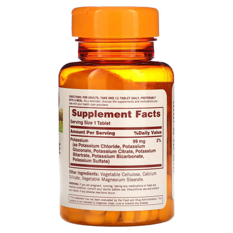 Sundown Naturals, Multi-Source Potassium, 90 Tablets - Supply Center USA