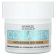 Advanced Clinicals, Collagen, Anti-Aging Gel Beauty Mask, 5 fl oz (148 ml) - Supply Center USA