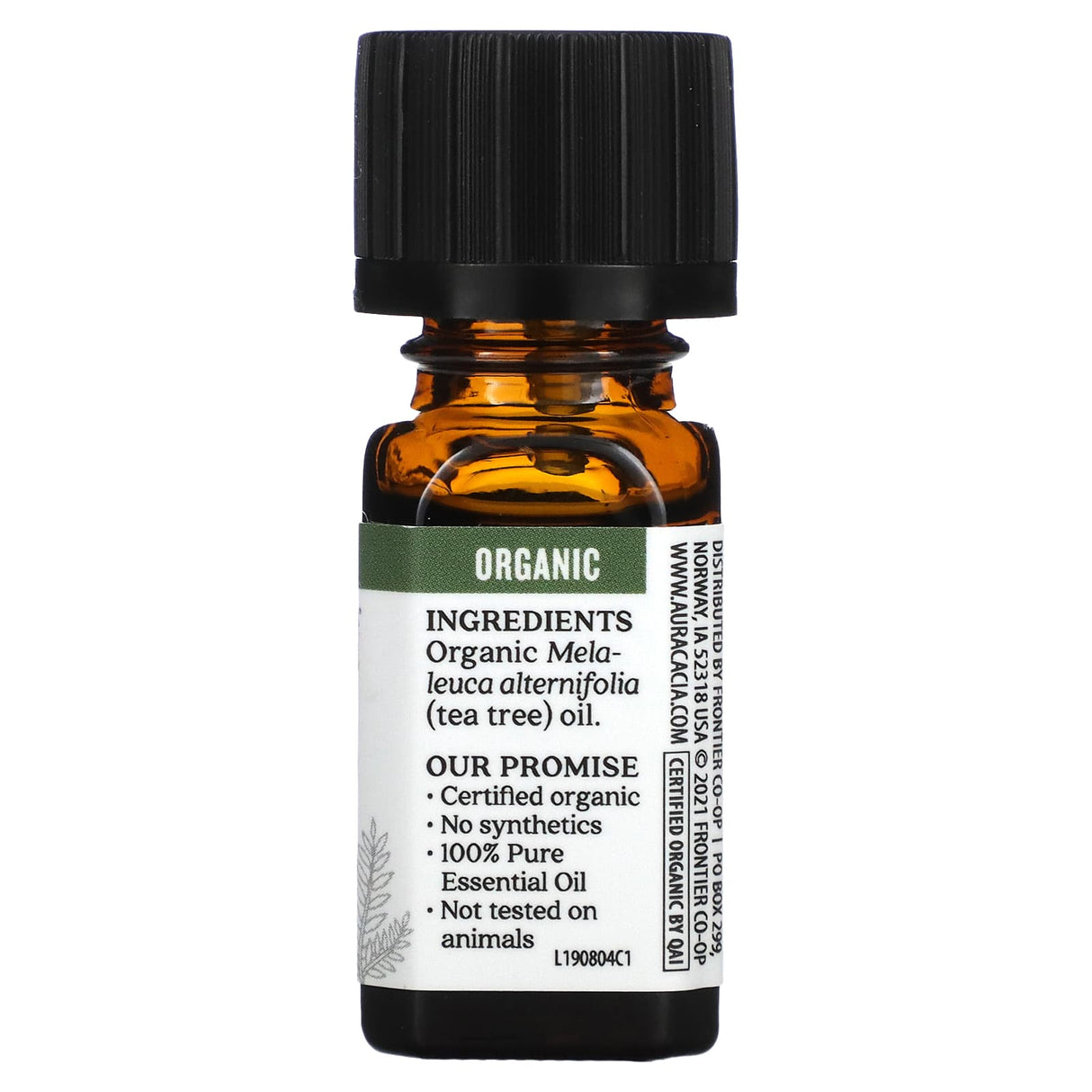 Aura Cacia, Organic Tea Tree, 0.25 fl oz (7.4 ml)