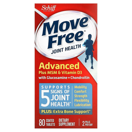 Schiff, Move Free, Joint Health, 80 Coated Tablets - Supply Center USA