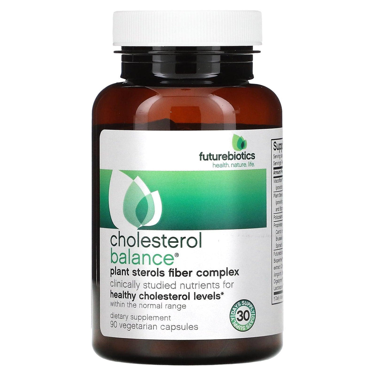 Futurebiotics, Cholesterol Balance, 90 Vegetarian Capsules - Supply Center USA