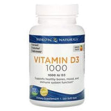 Nordic Naturals, Vitamin D3, Orange, 1,000 IU, 120 Count - Supply Center USA