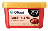 Chung Jung One O'Food Medium Gochujang 1.1Lb, Korean Red Chili Pepper Paste, Spicy, Sweet and Savory Sauce, Traditional Fermented Condiment, 100% Brown Rice, No Corn Syrup