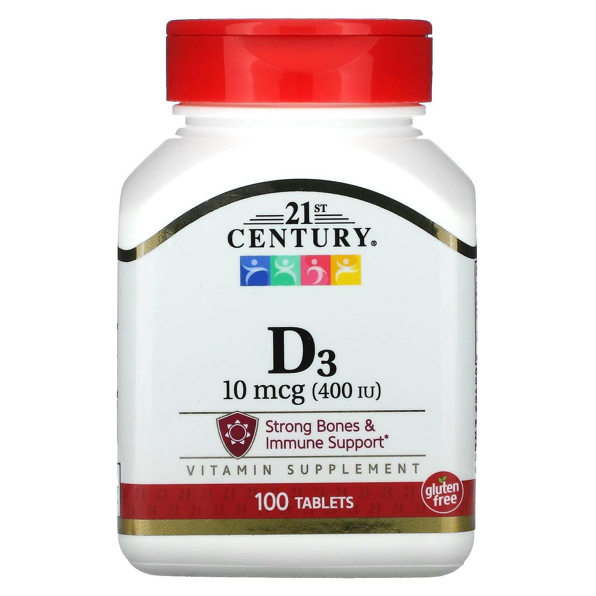 21st Century, Vitamin D3, 50 mcg (2,000 IU), 110 Tablets - Supply Center USA