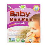 Hot Kid, Baby Mum-Mum, Organic Rice Rusks, 24 Rusks, 1.76 oz (50 g) - Supply Center USA