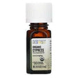 Aura Cacia, Pure Essential Oil, Organic Cypress, .25 fl oz (7.4 ml) - Supply Center USA