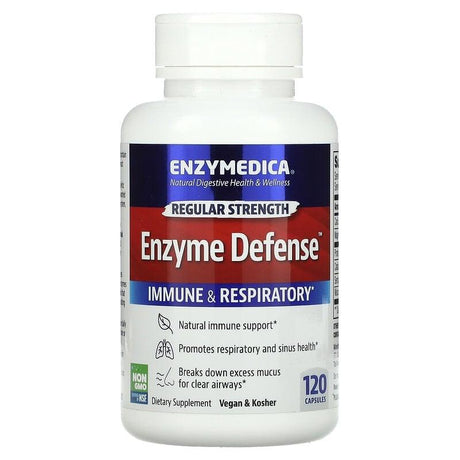 Enzymedica, Enzyme Defense, 120 Capsules - Supply Center USA