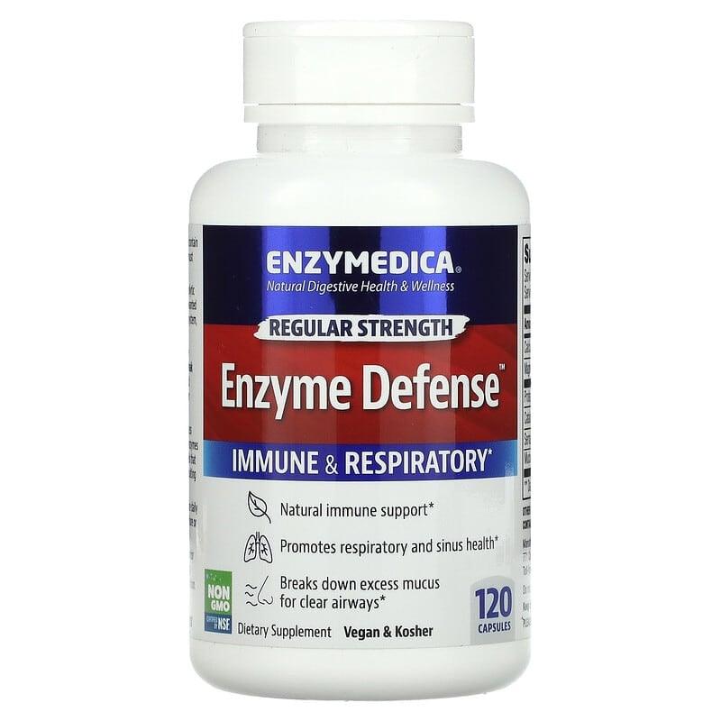 Enzymedica, Enzyme Defense, 180 Capsules - Supply Center USA