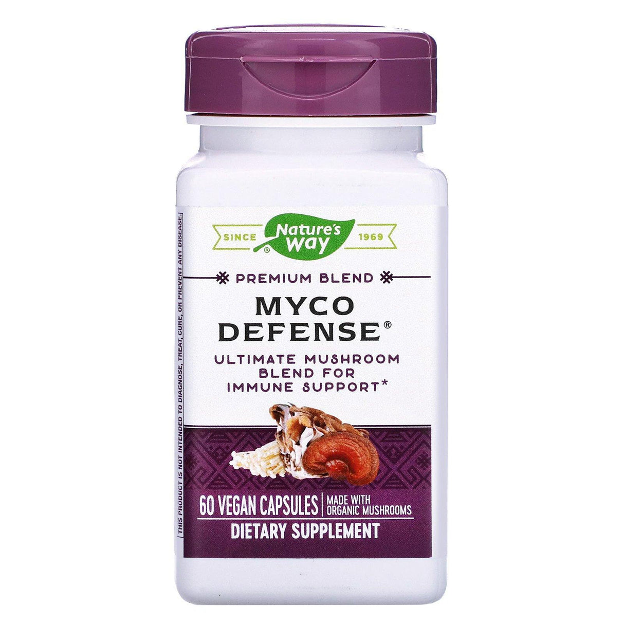 Nature's Way, Premium Blend, Myco Defense, 60 Vegan Capsules - Supply Center USA