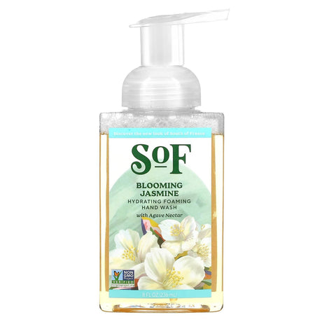 SoF, Hydrating Foaming Hand Wash with Agave Nectar, Lemon Verbena, 8 fl oz (236 ml) - Supply Center USA