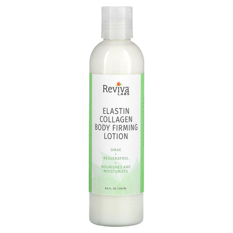 Reviva Labs, Elastin Collagen Body Firming Lotion, 8 fl oz (236 ml) - Supply Center USA