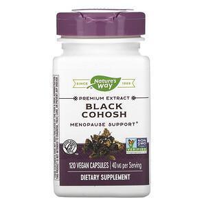 Nature's Way, Black Cohosh, 40 mg, 120 Vegan Capsules - Supply Center USA