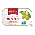 King Oscar, Royal Fillets, Mackerel in Olive Oil, 4.05 oz (115 g) - Supply Center USA