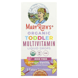 MaryRuth Organics, Organic Toddler, Multivitamin Liquid Drops, 1-3 Years, Orange Vanilla, 2 fl oz (60 ml) - Supply Center USA