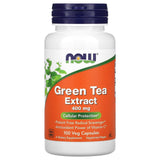 NOW Foods, Green Tea Extract, 400 mg, 100 Veg Capsules - Supply Center USA