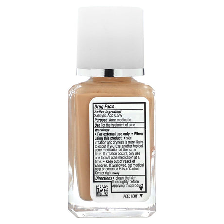 Neutrogena, Skin Clearing, Oil Free Makeup, Nude 40, 1 fl oz (30 ml) - Supply Center USA