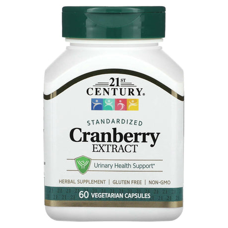 21st Century, Cranberry Extract, Standardized, 200 Vegetarian Capsules - Supply Center USA