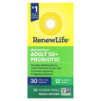 Renew Life, Ultimate Flora, Adult 50+ Probiotic, 30 Billion Live Cultures, 30 Vegetarian Capsules - Supply Center USA