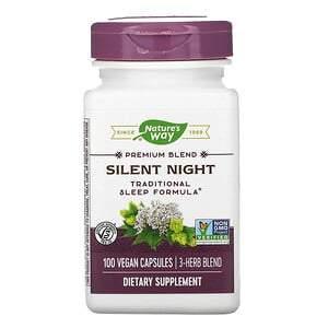 Nature's Way, Silent Night, 100 Vegan Capsules - Supply Center USA