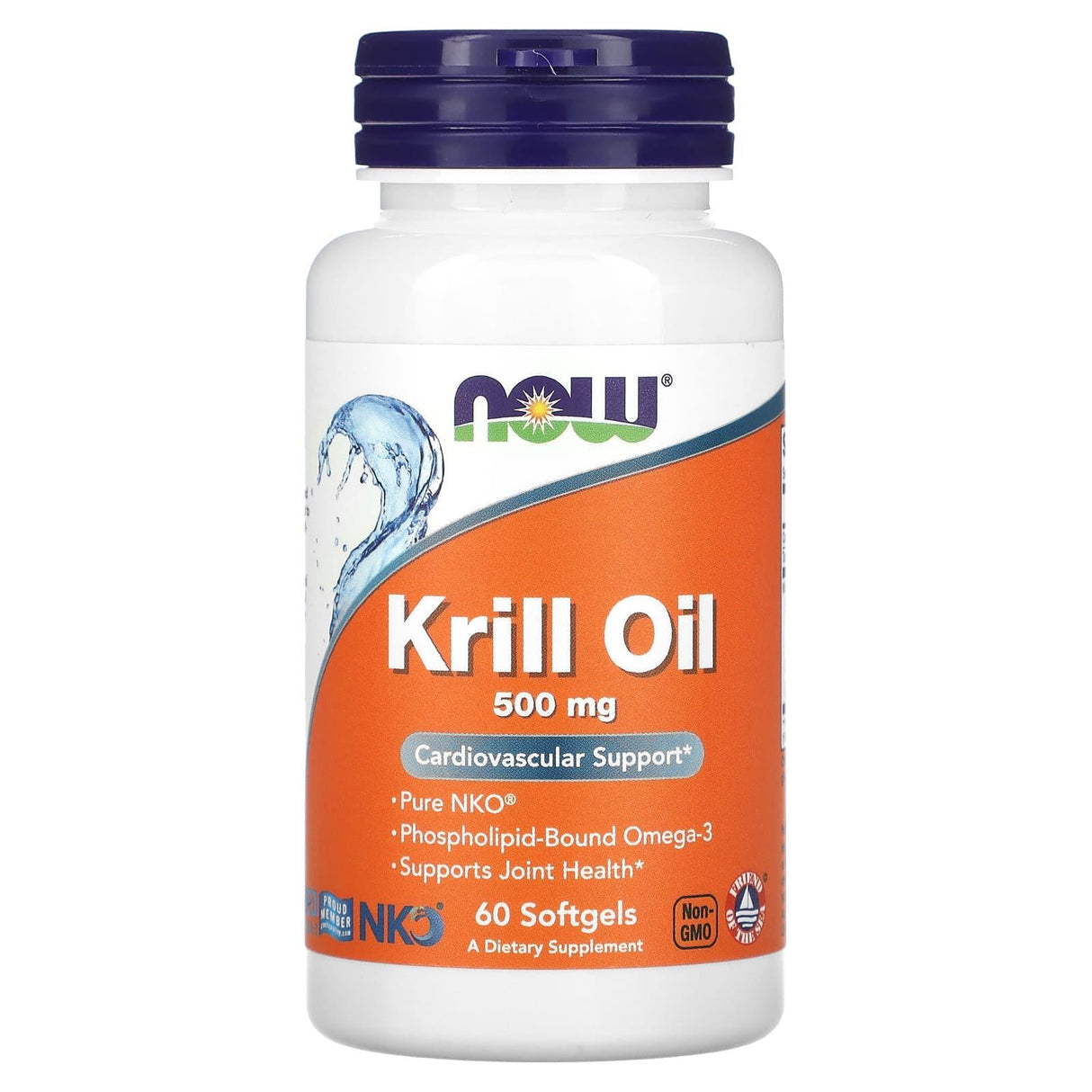 NOW Foods, Krill Oil, 500 mg, 60 Softgels - Supply Center USA