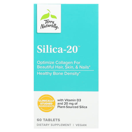 Terry Naturally, Silica-20, 60 Tablets - Supply Center USA