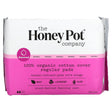 The Honey Pot Company, Organic Regular Herbal-Infused Pads with Wings, 20 Count - Supply Center USA