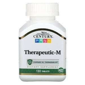 21st Century, Therapeutic-M, 130 Tablets - HealthCentralUSA