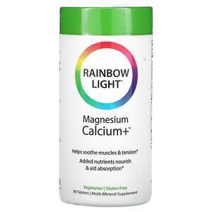 Rainbow Light, Magnesium Calcium+, 90 Tablets - Supply Center USA