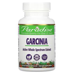 Paradise Herbs, Garcinia, 60 Vegetarian Capsules - Supply Center USA