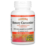 Natural Factors, CurcuminRich, Memory Curcumizer, 60 Vegetarian Capsules - Supply Center USA