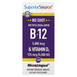 Superior Source, Methylcobalamin B-12 & Vitamin D3, 100 MicroLingual Instant Dissolve Tablets - Supply Center USA