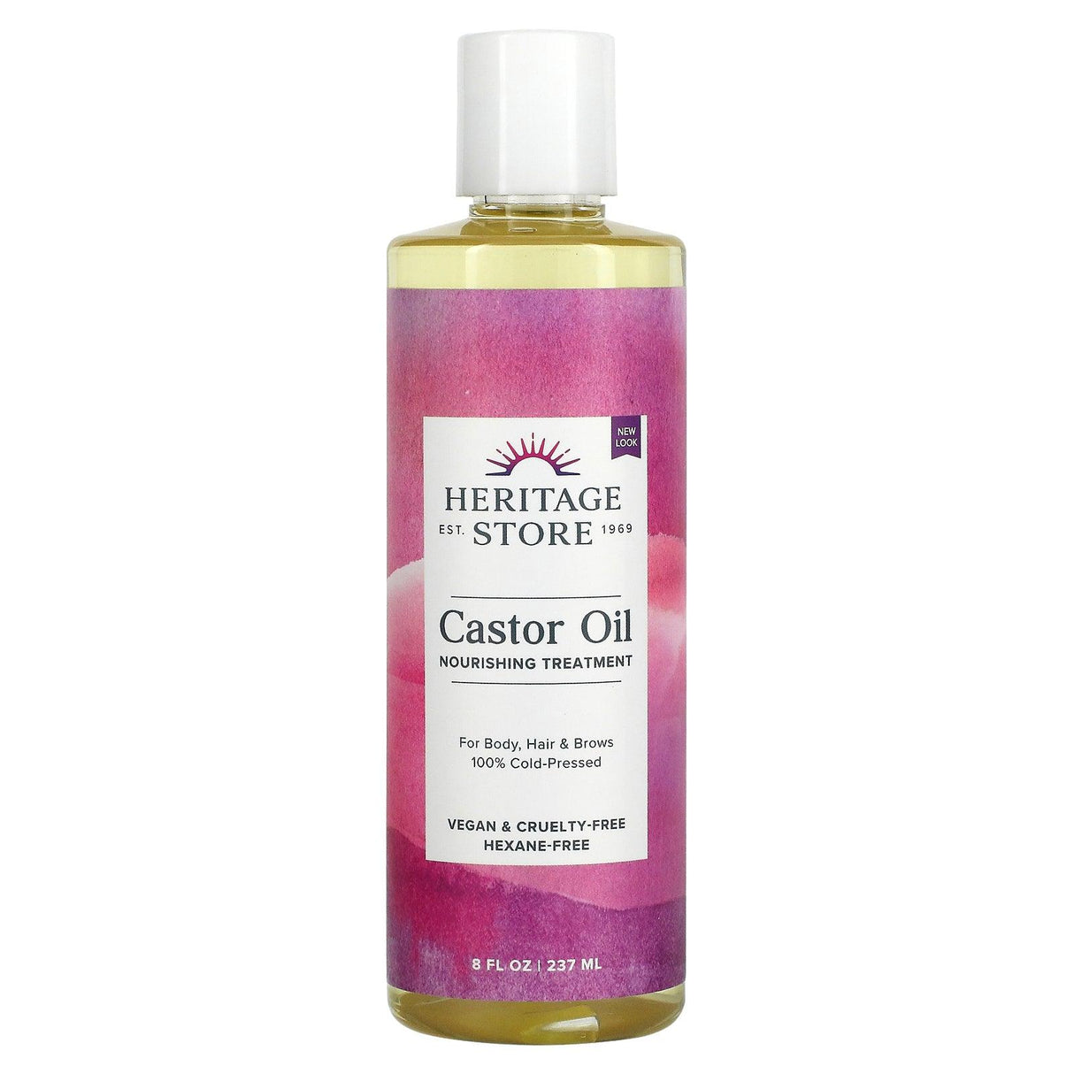 Heritage Store, Castor Oil, Nourishing Treatment, 32 fl oz (946 ml) - Supply Center USA