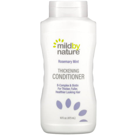 Mild By Nature, Thickening Conditioner, B-Complex & Biotin, Rosemary Mint, 34 fl oz (1,005 ml) - Supply Center USA