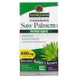 Nature's Answer, Saw Palmetto, Standardized, 690 mg, 120 Vegetarian Capsules - Supply Center USA