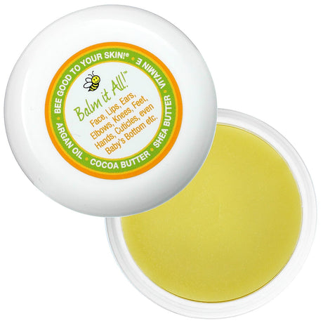 Sierra Bees, Argan Balm with Cocoa & Shea Butters, 1 oz (28 g) - Supply Center USA