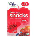 Plum Organics, Teensy Soft Fruits Snacks, Tots, Peach, 5 Packs, 0.35 oz (10 g) Each - Supply Center USA