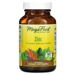 MegaFood, Zinc, 60 Tablets - Supply Center USA