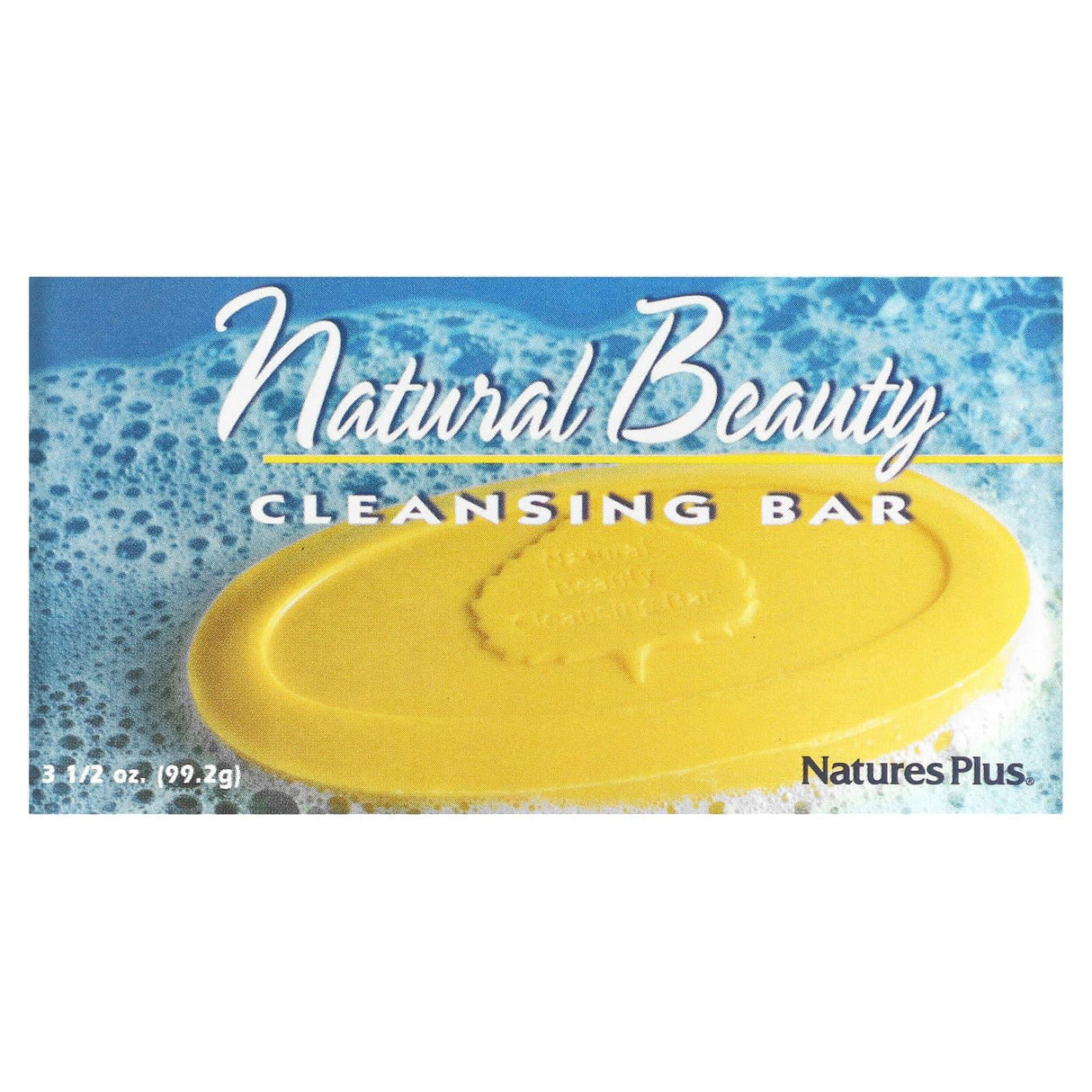 NaturesPlus, Natural Beauty Cleansing Bar, 3 1/2 oz (99.2 g) - Supply Center USA