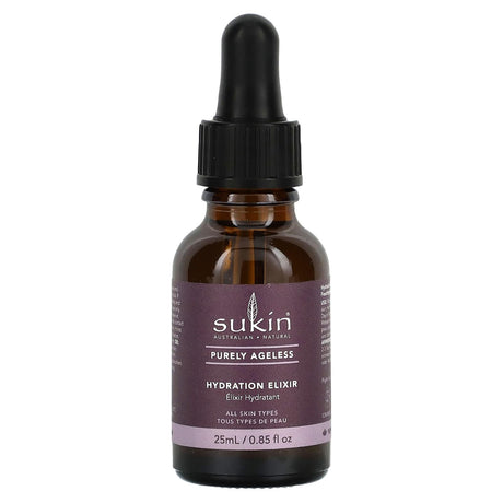 Sukin, Purely Ageless, Hydration Elixir, 0.85 fl oz (25 ml) - Supply Center USA