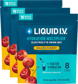 Liquid I.V.® Hydration Multiplier - Seaberry | Electrolyte Powder Drink Mix | 3 Pack (48 Servings)